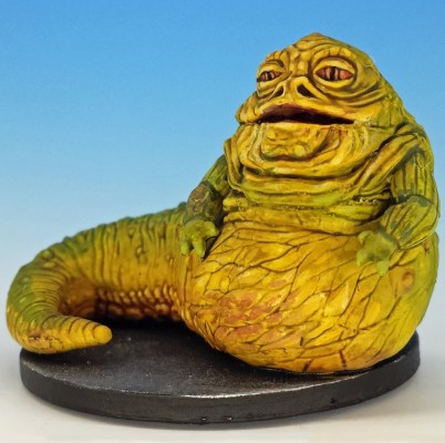 Jabba the Hutt painted and photographed by Matthew of www.oldenhammer.com