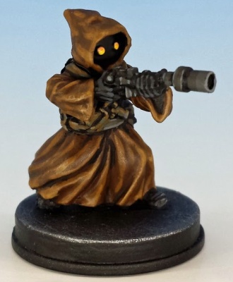 Jawa Scavenger painted and photographed by Matthew of www.oldenhammer.com
