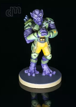 Zeb Orrelios, painted and photographed by Damjan on boardgamegeeks.com